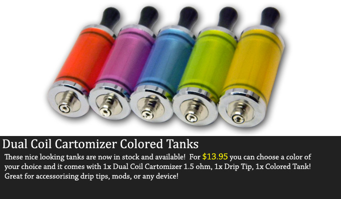 Colored Dual Coil Tanks