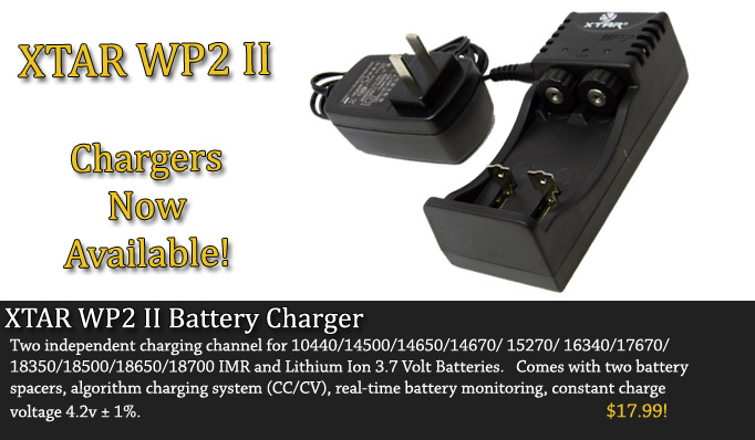 XTAR WP2 II 18650 Battery Charger