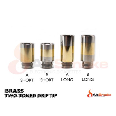 Brass Two Toned Drip Tips