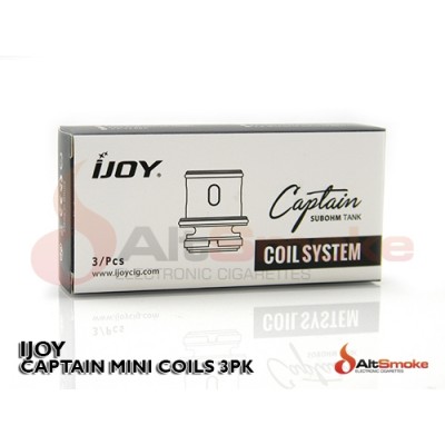 Captain Mini Replacement Coils 3pk