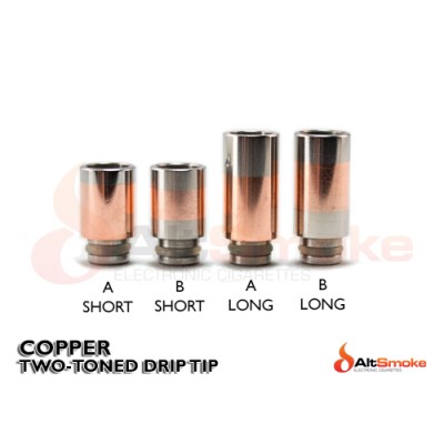 Two Toned Drip Tip - Copper