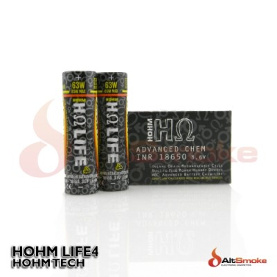 Hohm Tech Life4 18650 2pk