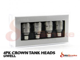 4pk Crown Tank Heads - Uwell