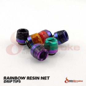 810 Rainbow Resin Net Tips