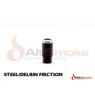 Steel/Delrin Friction Drip Tip - Black